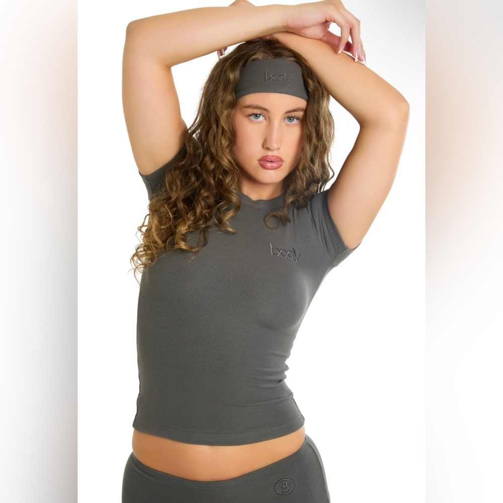 Body by Raven ribbed maxi essentials set (charcoal)
